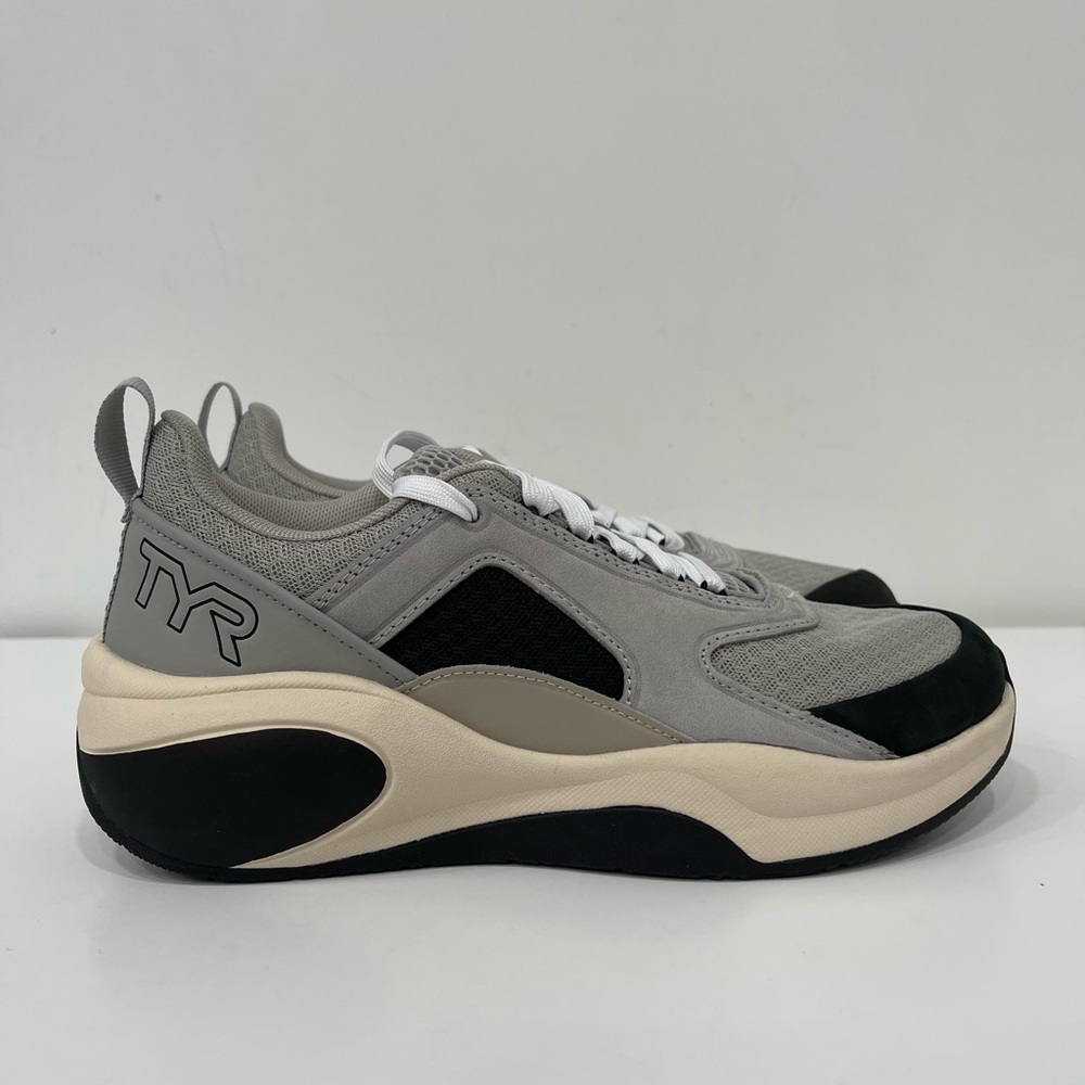 TYR CXT-FL Gray Running Training Shoes Sneaker Men Size 8 Woman 9.5